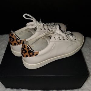 Coach Leather low top sneakers with leopard print